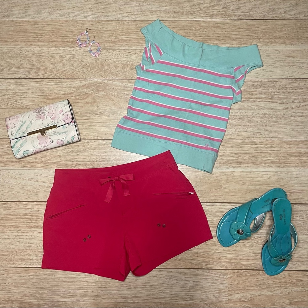 Hot Pink Athleta Size 4 shorts